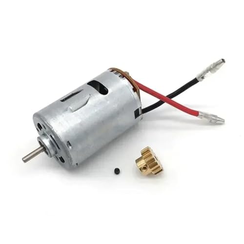 Moteur 540 Wltoys 12428 pièces rechange voiture RC 1/12 pignon 17T