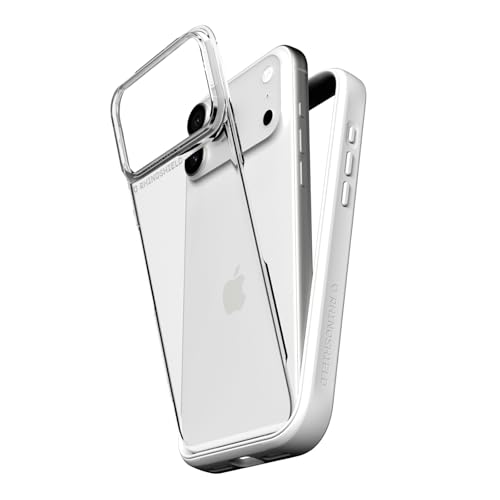 Coque iPhone 17 Pro Max robuste blanche RhinoShield Mod NX anti-rayures