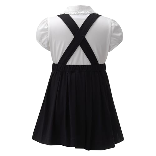 Eloise Jersey Blouse & Pinafore Set2