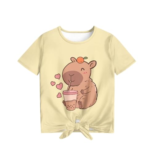 Kids Clothes Girls 5-12 Years Cute Crop Tops for Girls3