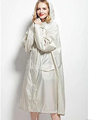 Chubasquero con capucha mujer impermeable largo transpirable para exterior 7