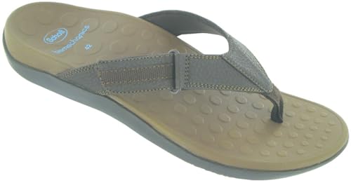 Scholl Taglia 43 Marrone Scuro Biomechanics Ryder Orthaheel Calzature Uomo