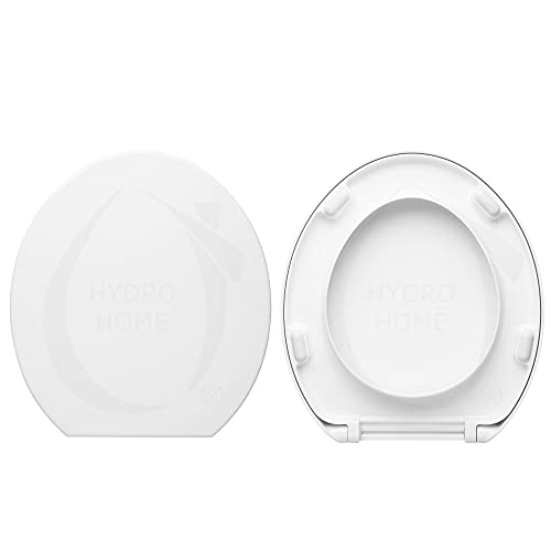 Copriwater Sedile WC compatibile con Full 48 Azzurra termoindurente avvolgente Bianco lucido by HYDRO HOME
