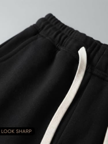 Image of GRECIILOOKS Men's Lycra Cargo Track Pants - Loose Fit Joggers for Men | Korean Style Travel & Home Wear with Pockets (Available in Plus Size)