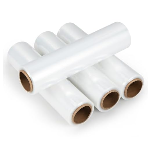 Tangkula Heavy Duty Stretch Wrap Roll Set