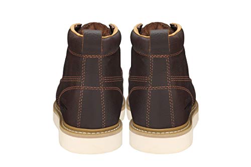 Golden Fox Steel Toe Work Boots Men's 6" Moc Toe Wedge Comfortable Boots for Construction4