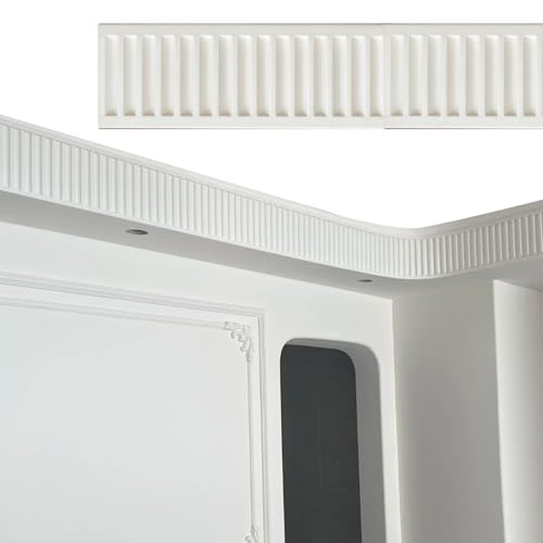 ���[���f�B���O �V��p 3D�A�[�g�E�v���J�b�g�ǃ��[���f�B���O�Z�b�g �h���\�E������ǎ����[���i���Ǘp�j DIY�p �N���E�����[���f�B���O�^�G�b�W�K�[�h�i���j ? �ǖʑ����E���r���O���[������(Width(5 7/8")15cm)