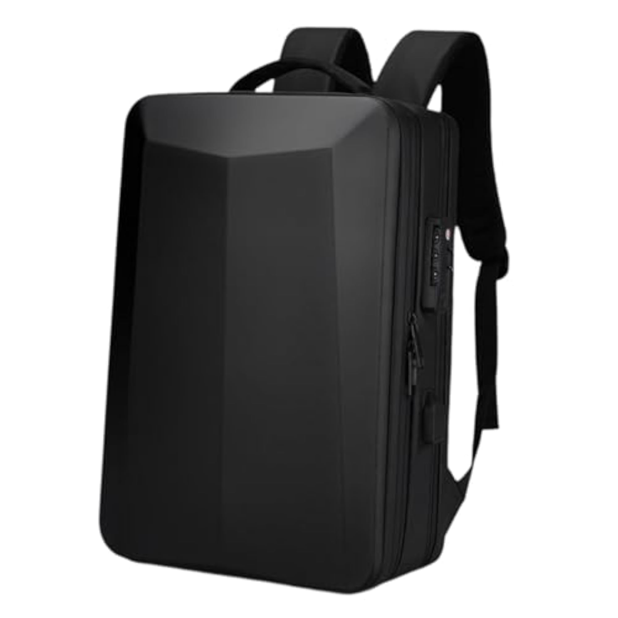 Hard Shell Laptop Backpack, Black, 17 inch