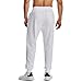 Under Armour Men's Rival Fleece Joggers, (100) White / / Black, Large Tall