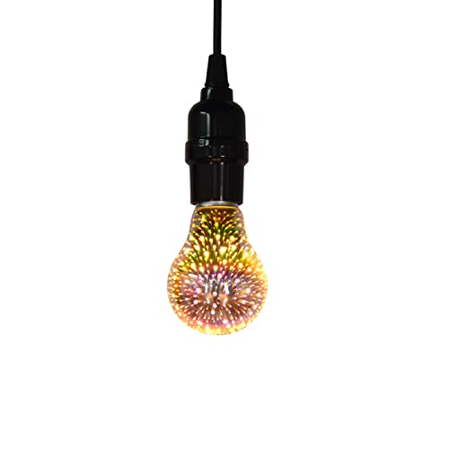 Feux d'artifice 3D A60 ampoules LED colorées à basse consommation pour guirlande