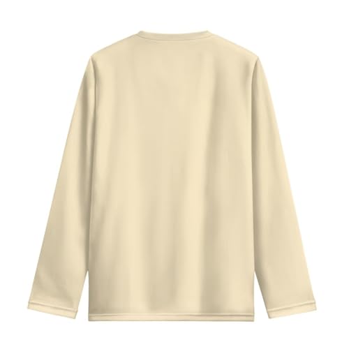 Image of Girls Basic Tee Shirts Outdoor Long Sleeve Shirt Winter Clothes Size 3-16 Top Fall Clothes Gift for Holiday
