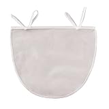HIC Kitchen Unbleached Nut Milk Bag with Drawstring Closure, 11 x 9-Inches