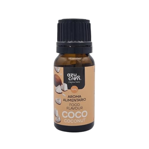 zucren - Saborizante para Repostería - Aporta Aroma y Sabor a tus Tartas, Bizcochos y Galletas -10 ML (Coco)