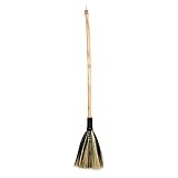 Bazar Bizar The Big Broom JAAT011NB Jaune 30 x 130 cm Natural Black