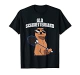 Old Schmetterhand Badmintonspieler Federball Badminton T-Shirt