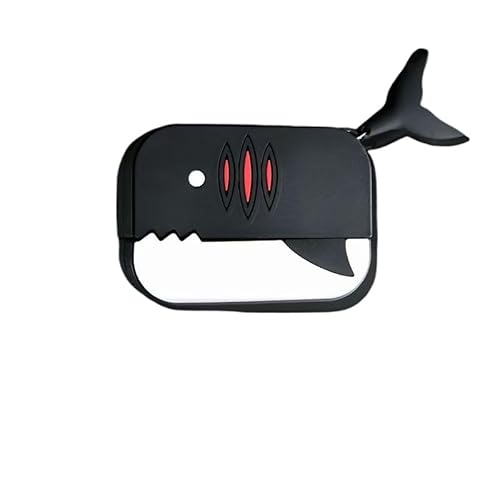 SCQYCWA ���킢���w�b�h�Z�b�g�P�[�X Airpods Pro 3(2025)�p ���킢������ 3D �J�G��/�V���[�N�p�^�[���f�U�C�� �C���z�� �V���R���ی�J�o�[ Airpod pro ��3����p �t�b�N�t�� (�V���[�N)