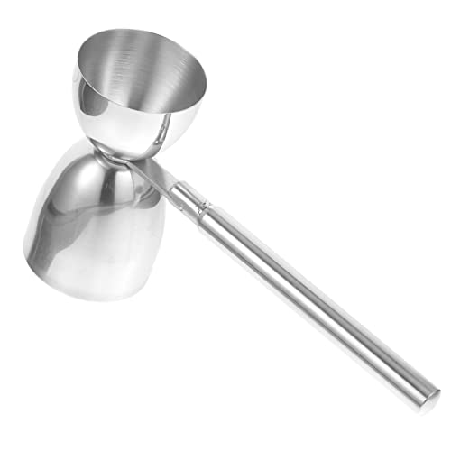 MOLUCKFU Stainless Steel Double Sided Jigger Measuring Cup Cocktail Drink Measuring Tool for Home Bar Party and Banquet for Precise Ingredient Measurement