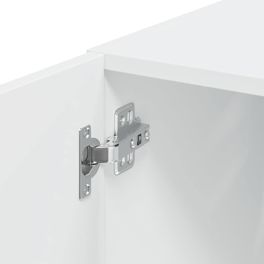 Armadietto da parete bianco, 70 x 42,5 x 40 cm, in legno