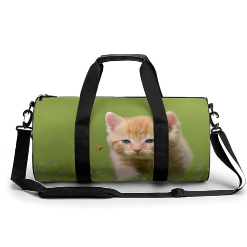 Sac de sport chat mignon 45cm pour gym et voyage
