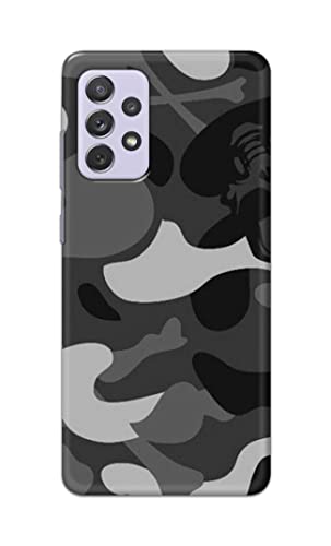 Image of Printed Hard Back Cover Case for Samsung Galaxy A72 Back Cover (Army Pattern) -1302