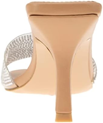 BCBGeneration Women's MAXARI-2 Mule, Clear/Tan, 11 | Image 1