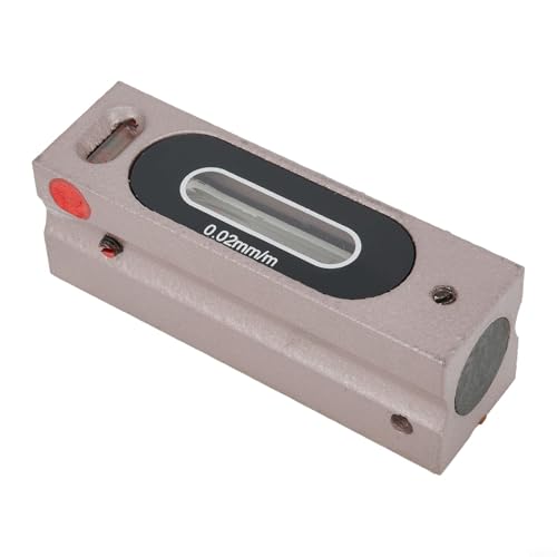 Engineers Level, Accurate To 0.02mm/m Master Precision Level for High Accuracy Levelling Applications(100MM)