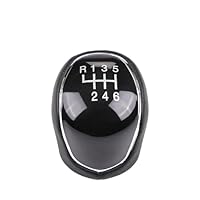 Versnellingspook knop Voor Ford Voor Focus Voor MK2 5 6 Speed Manual Versnellingen Knop Gear Hoofd Pookknop Met Pu Lederen Laars 2004-2012 MT Onderdelen Auto pookknop (Color : Silver 5 Speed2 Versnellingspook knop Voor Ford Voor Focus Voor MK2 5 6 Speed Manual Versnellingen Knop Gear Hoofd Pookknop Met Pu Lederen Laars 2004-2012 MT Onderdelen Auto pookknop (Color : Silver 5 Speed2