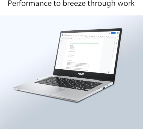 Image of ASUS Chromebook Flip CX1 2-in-1 Laptop (14 inch FHD Touchscreen, Intel Celeron N4500, 8GB RAM, 192GB Storage (128GB eMMC + 64GB SD Card)), Convertible for Student, Home, Spill-resistant, Webcam, Chrome OS