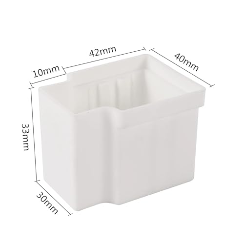 Couvercle d'électrovanne plastique blanc étanche et résistant | 2 unités