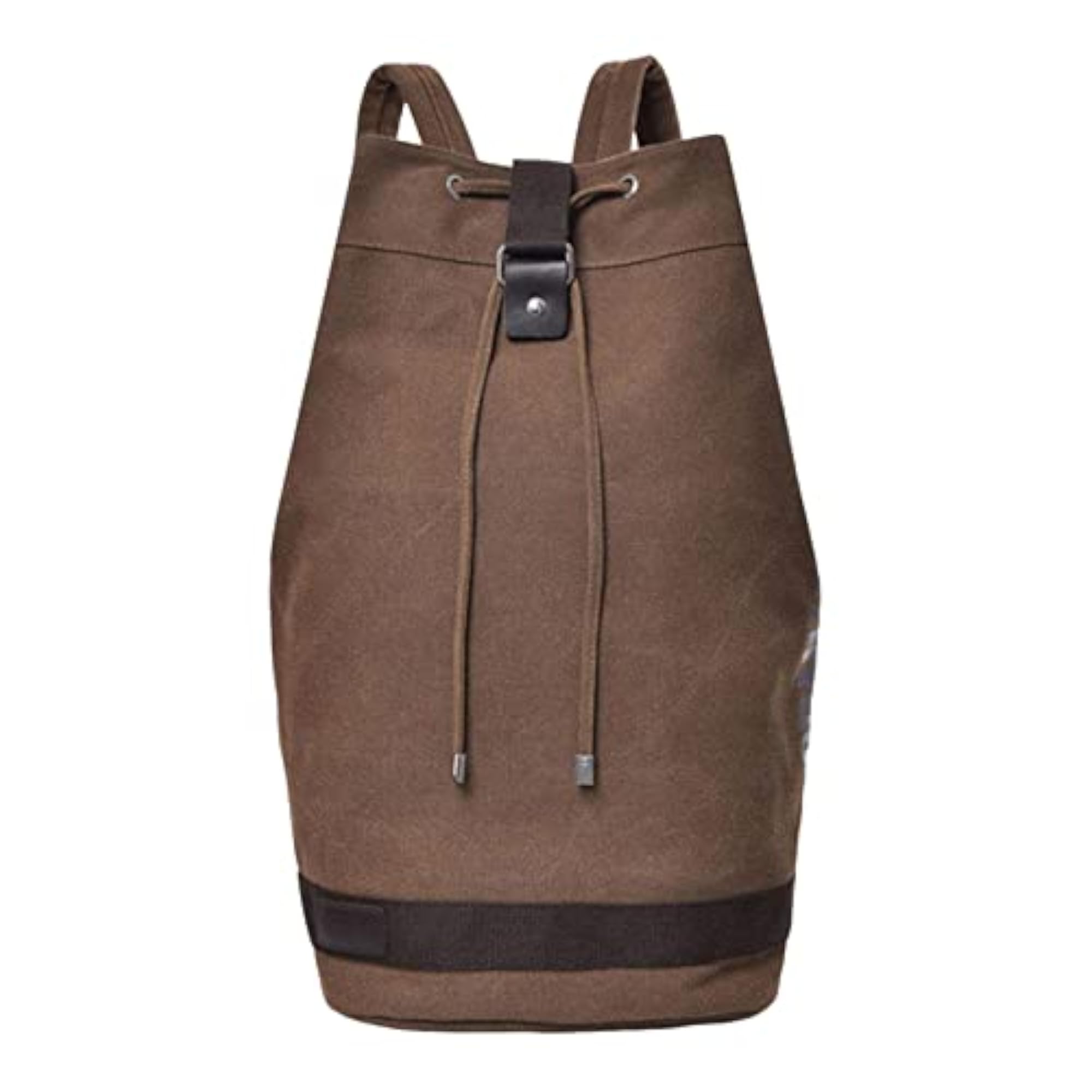 Men's Canvas Rucksack Laptop Backpack for Hiking