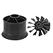 Naroote Ducted Fan 50mm,Ducted Fan with RC Brushless Motor RC Ducted Fan for 3300/4000/4600/5000KV Motor for Most RC Plane(Positive Oar)