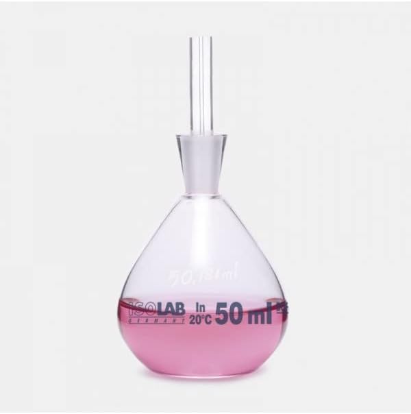 Pycnometer, Glass Density Bottles calibrated 100ml x 1 Pieces