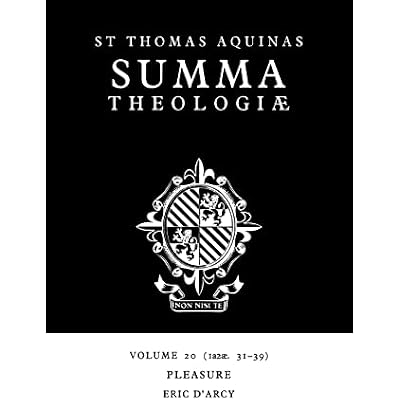 Summa Theologiae v20: 1a2ae. 31-39: 20 (Summa Theologiae