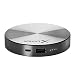 Produktbild XLayer Powerbank PLUS Fashion 6.000mAh, Externer Akku für Smartphone und Tablet, Powerbank rund, flaches Design, Space Grey