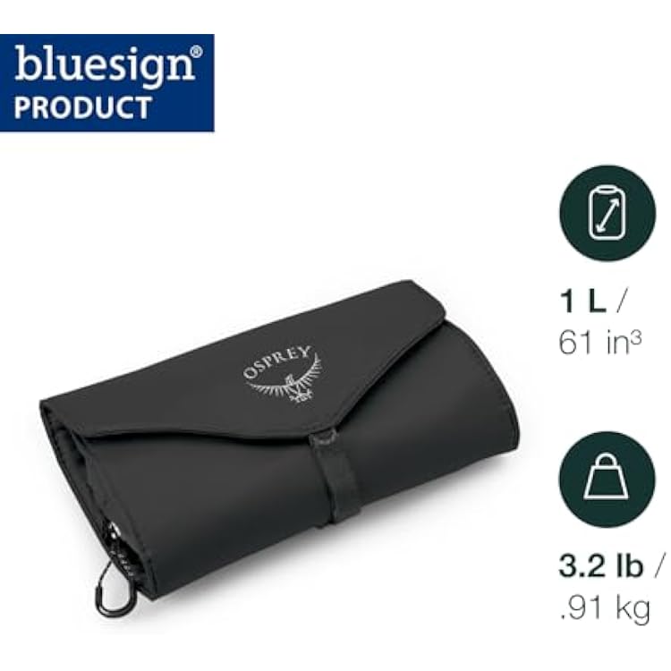 Osprey Ultralight Roll Packing Organizer, Black