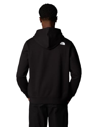 THE NORTH FACE - Men's Biner Graphic Fleece Pullover Hoodie - TNF Black, XL - Image 2