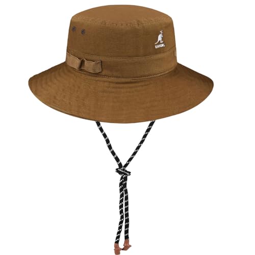 Image of Kangol Utility Cords Jungle Hat - Warm Grey /XL Bucket Hat