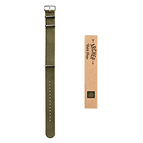 Archer Watch Straps - Classic Nylon NATO Watch Bands