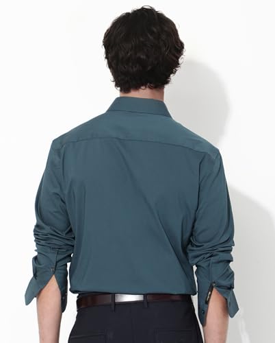 Image of Rare Rabbit Regular fit Plain Shirt