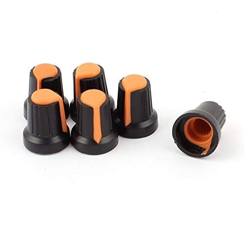 River Fox Knurled Shaft 6mm Dia Potentiometer Volume Control Knob Cap (B083GNMX63) Amazon Price History, Amazon Price Tracker