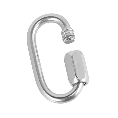 Connettore in acciaio INOX 316 ovale, maglia