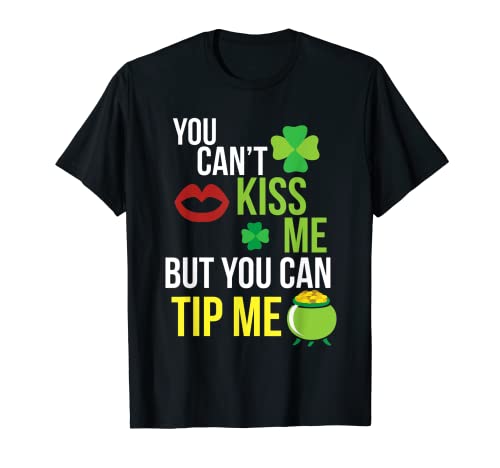 Bartender Funny St Patricks Day Camarero Servidor Regalo Camiseta