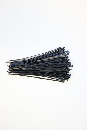 Schneider Electric Thorsman Kabelbinder, 100 Stück, Polyamid, 200x3,6 mm, glatte abgerundete Kanten, selbstsichernd, schwarz, Artikelnummer IMT46414