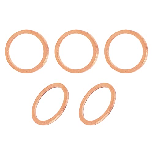 DTGN 22mmx27mmx1.5mm(IDxODxT) Piatto Rame Tenuta