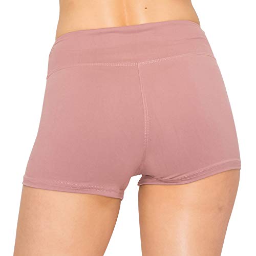 Image of ALWAYS Yoga Shorts for Women - High Waisted Workout Biker Shorts for Yoga, Running & Under Dress Anti-Chafing Comfort