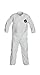 DuPont ProShield 50 Protective Coverall with Collar, White, 4X-Large, 25-Pack