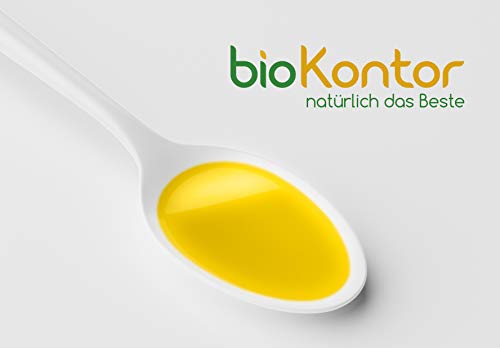 Leindotteröl BIO 500ml I nativ und kaltgepresst I 100% natürlich I Rohkostqualität von bioKontor