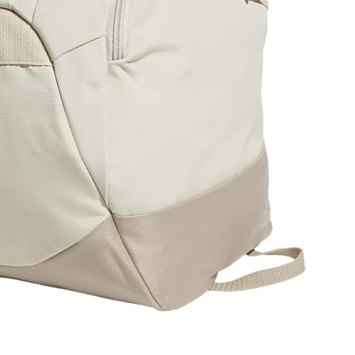 Image of adidas Defender 5 Duffel Bag for Sports, Gym and Travel, Crystal Linen Beige /Trace Khaki, OSFA