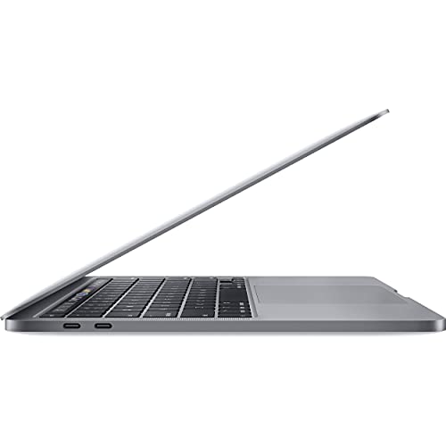 Image of 2020 Apple MacBook Pro with 1.7GHz Intel Core i7 (13-inch, 16GB RAM, 512GB SSD Storage) (QWERTY English) Space Gray (Renewed)