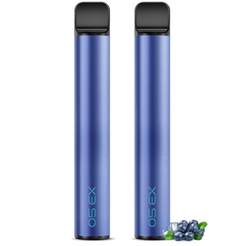 ARASHI 電子タバコ 使い捨て VAPE ベイプ 4000回吸引可能 2本セット 水蒸気タバコ 爆煙 禁煙パイポ 禁煙グッズ ニコチン・タール無し 電子たばこ ブルーベリー